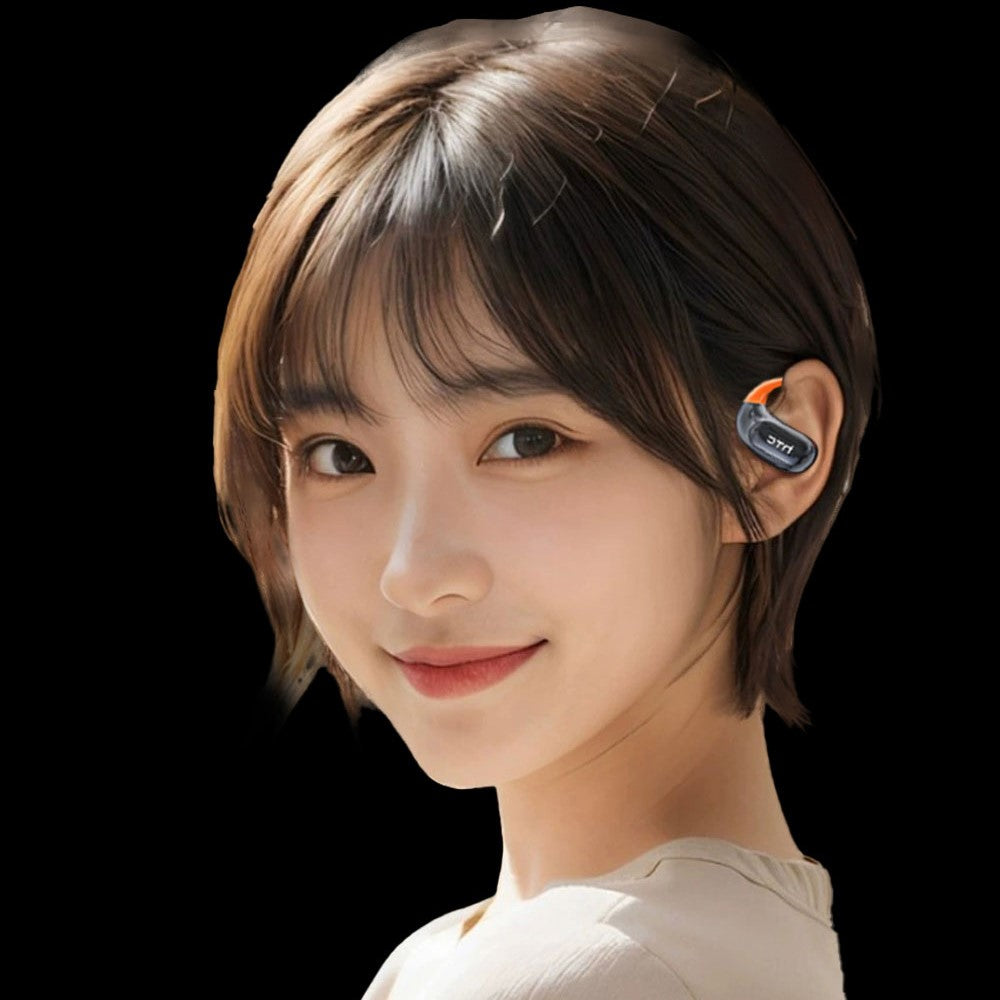 HTC NE27 AI Translation Earbuds Wireless Headsets with LED Display OWS Bluetooth-Compatible Smart Earphones