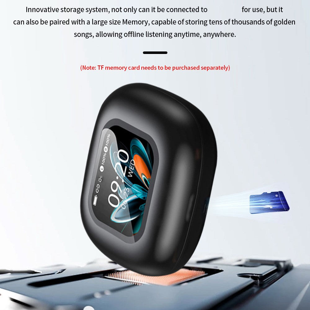 HTC NE27 AI Translation Earbuds Wireless Headsets with LED Display OWS Bluetooth-Compatible Smart Earphones