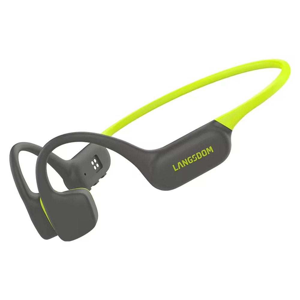 LANGSDOM BE23 Bone Conduction Earphones Waterproof Open Ear Bluetooth-compatible Earphones Built-in 32GB Storage