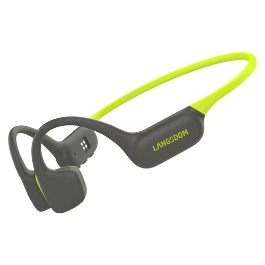 LANGSDOM BE23 Bone Conduction Earphones Waterproof Open Ear Bluetooth-compatible Earphones Built-in 32GB Storage