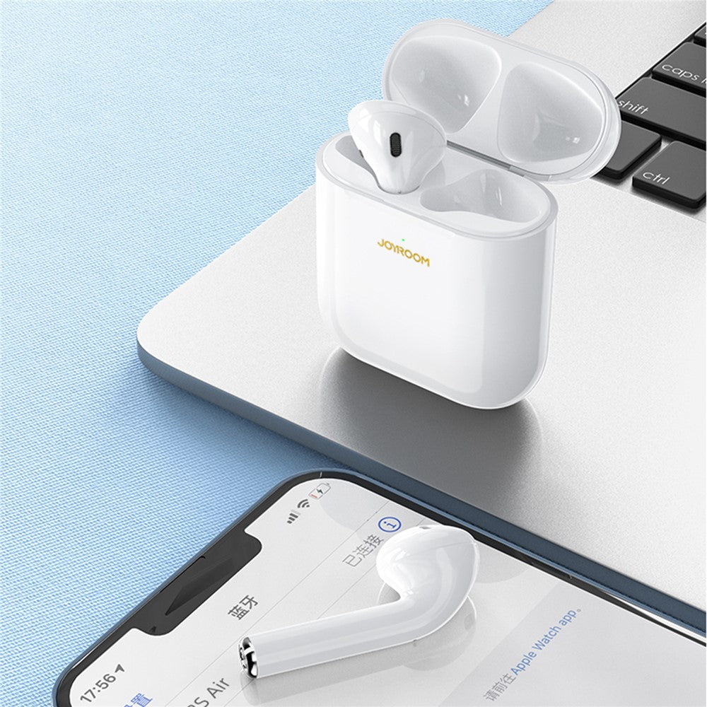 JOYROOM JR-T03S Air Wireless Headset Bilateral Bluetooth-compatible Headphones Noise Reduction TWS Earbuds with Light Sensor Detection