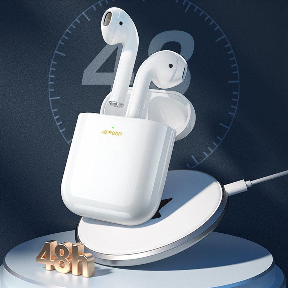 JOYROOM JR-T03S Air Wireless Headset Bilateral Bluetooth-compatible Headphones Noise Reduction TWS Earbuds with Light Sensor Detection