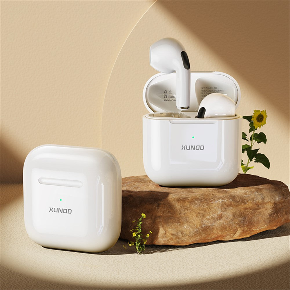XUNDD X27 Wireless Earbuds TWS Half in-Ear Headsets Bluetooth-compatible 5.1 Headphones 40H Playtime