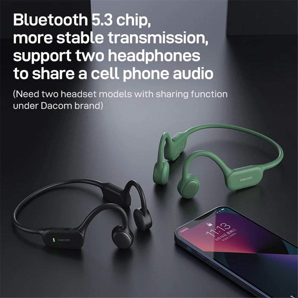 DACOM E80 Bone Conduction Headphone Wireless Bluetooth-compatible 5.3 Earphone