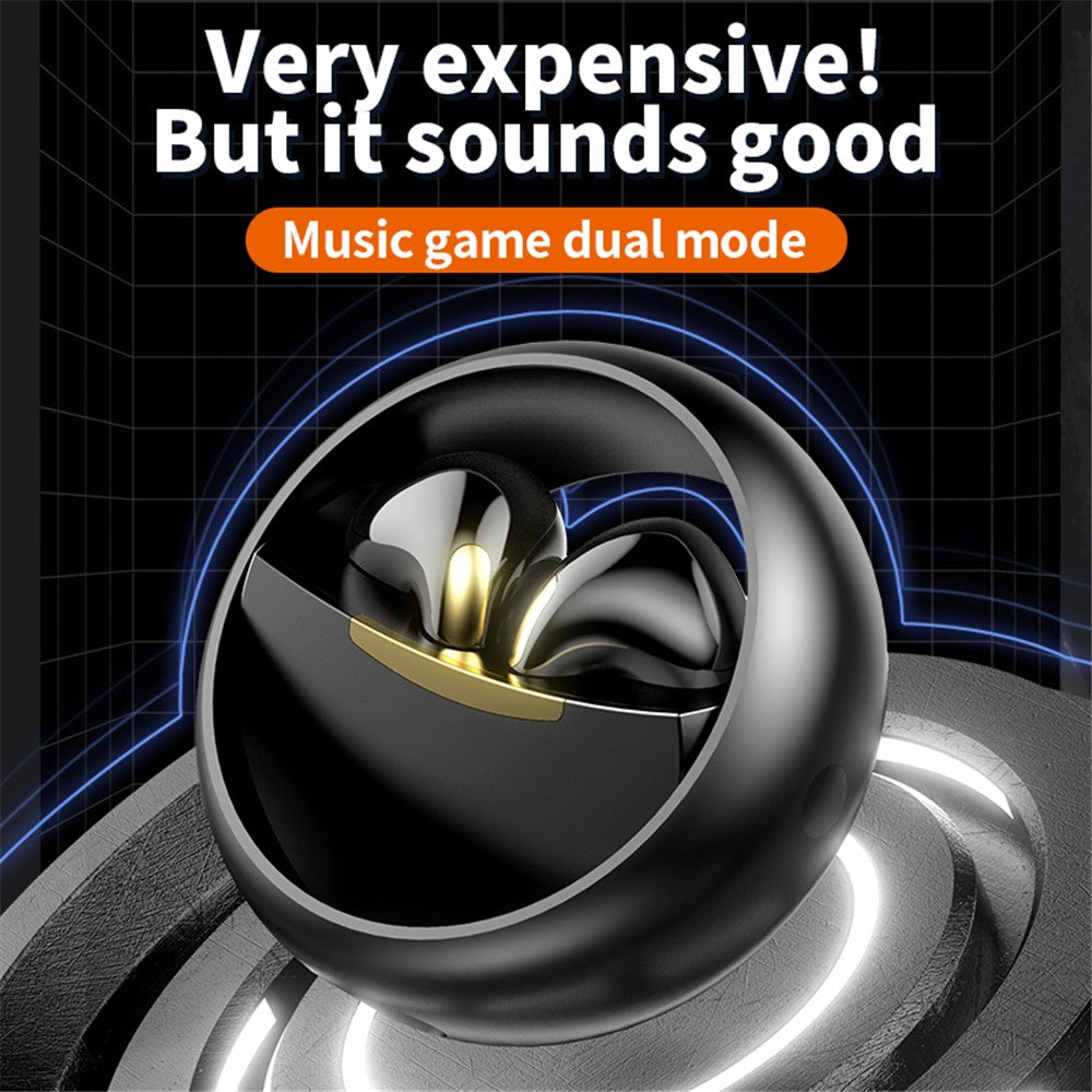 KM89 TWS Bluetooth-compatible 5.3 Earphone Stereo Music Gaming Wireless Headset