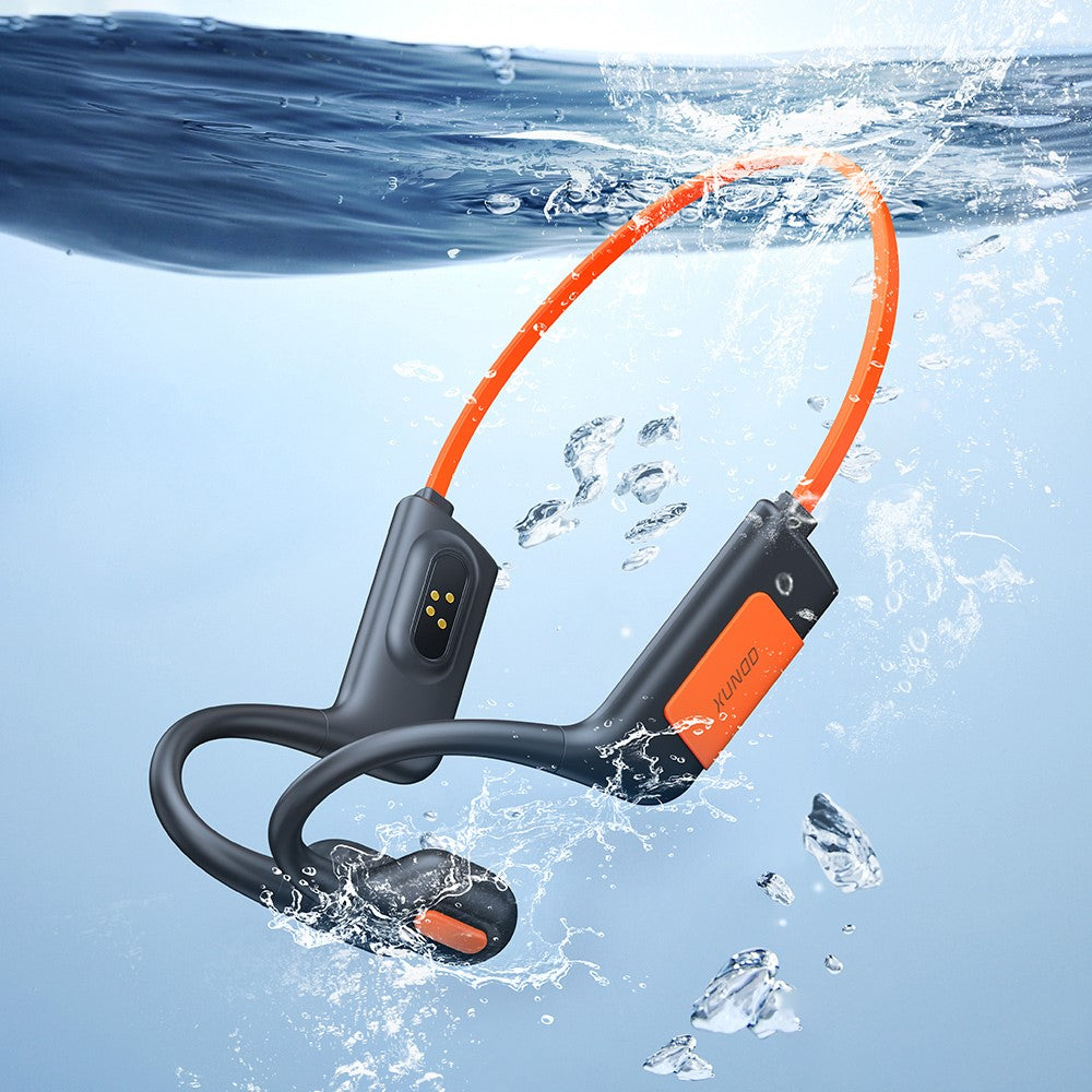 XUNDD B003 Bone Conduction Bluetooth-compatible Headset for Swimming IPX8 Waterproof Headphones