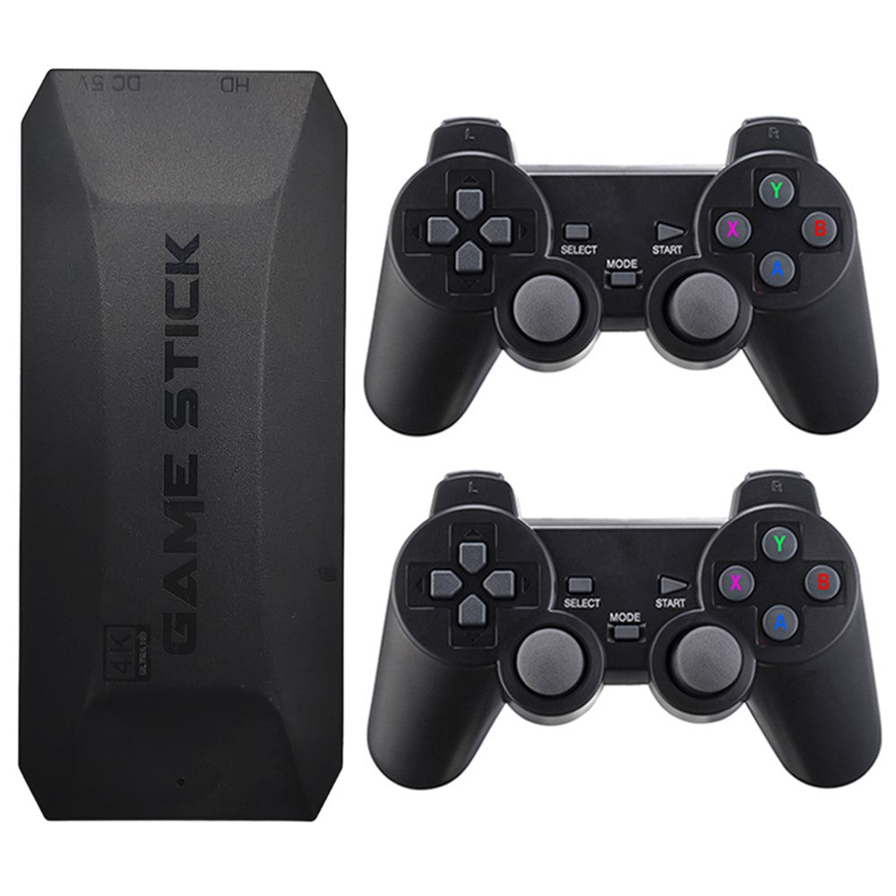 Retro Game Stick – 64GB | 20,000 Games | HD TV Output | Double Player Wireless Controllers