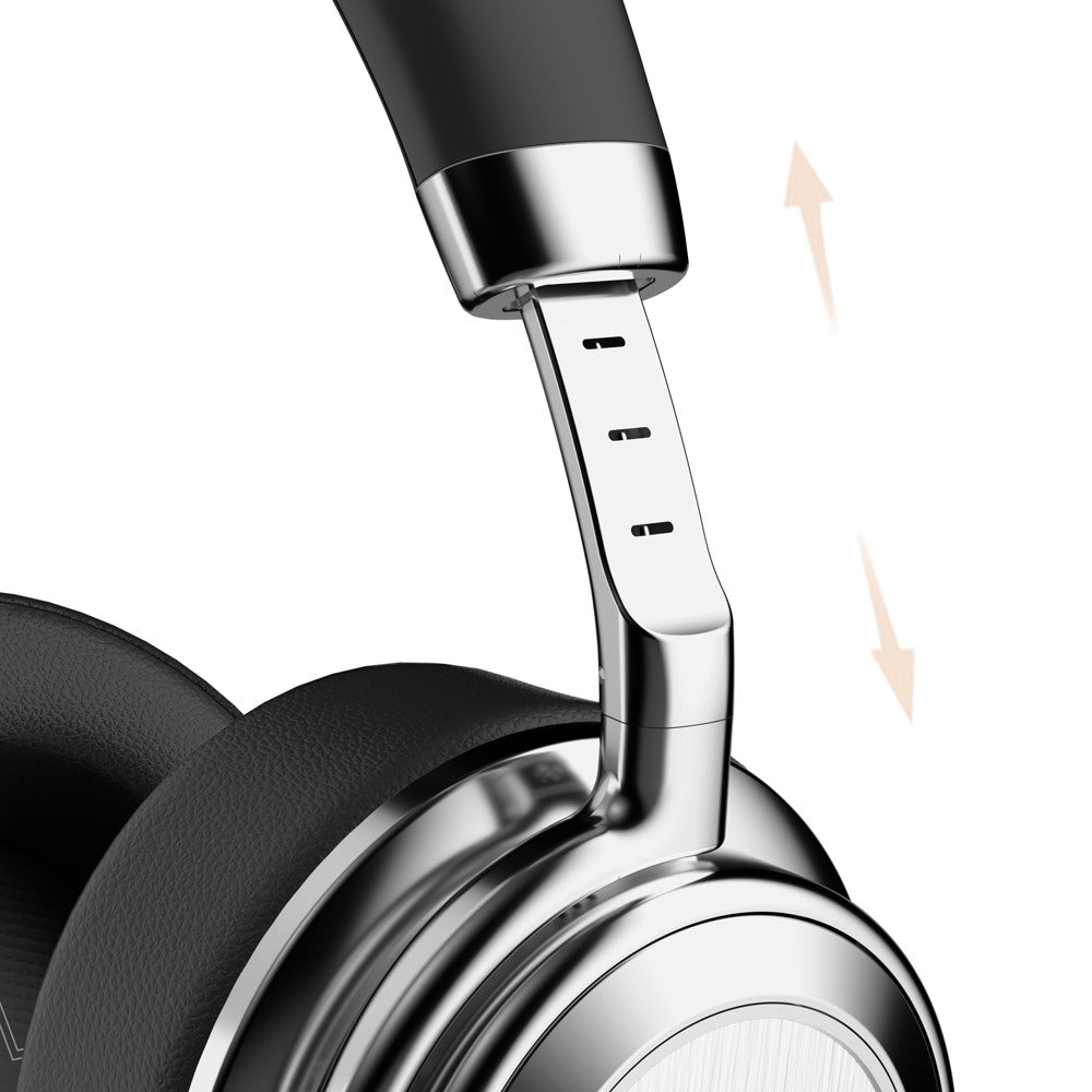 CR-9 Metal Retro Over-Ear Wireless Headset Bluetooth-compatible 5.4 HiFi Music Gaming Headphone