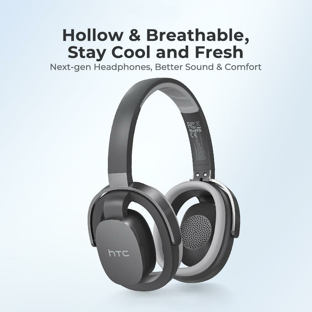 HTC HP07 Bluetooth-Compatible Headphone Low Latency Stereo Phones Computers Gaming Music Headset