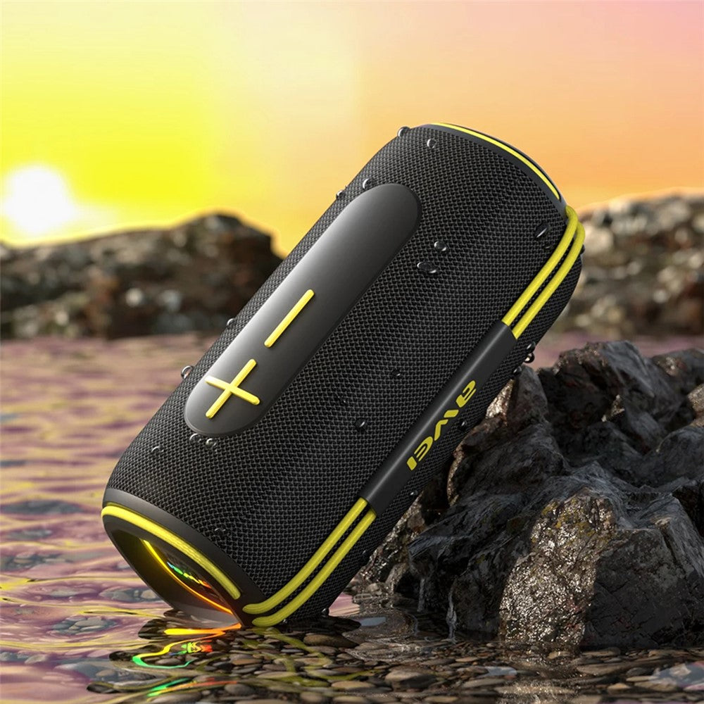 AWEI KA5 IPX5 Waterproof TWS Subwoofer Portable Outdoor Bluetooth-compatible Speaker