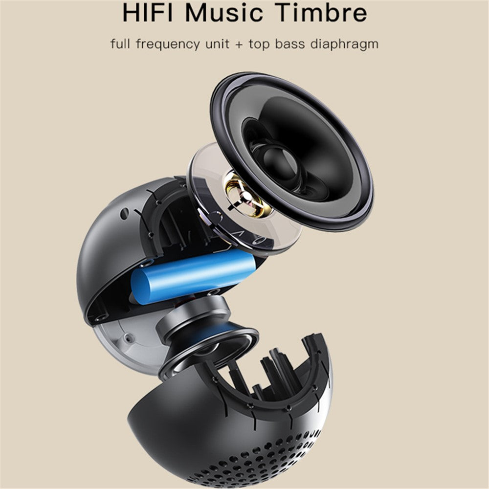 YESIDO YSW13 Wireless Audio Subwoofer Speaker Outdoor Home Bluetooth-compatible Speaker 3 Light Modes