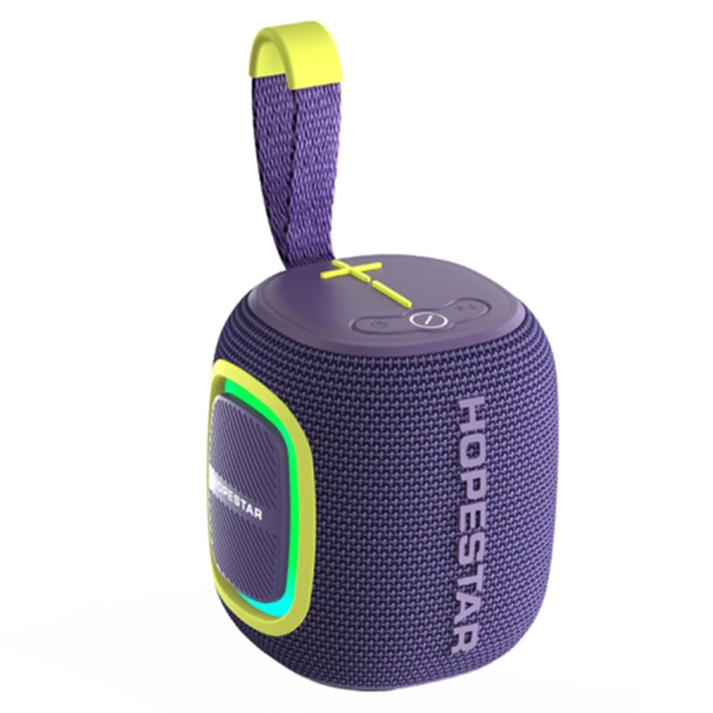 HOPESTAR P66 5W Outdoor Wireless Bluetooth-compatible Speaker Portable Subwoofer with Carrying Rope