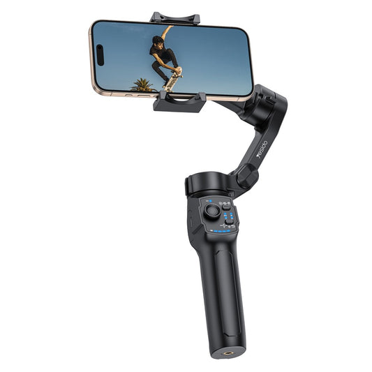 YESIDO SF27 Outdoor Video Shooting 4 Modes Foldable 3 Axis Handheld Gimbal Stabilizer for Smartphones
