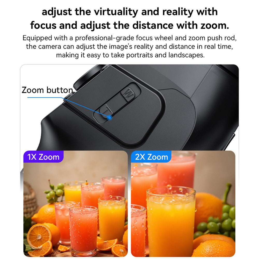 YESIDO SF27 Outdoor Video Shooting 4 Modes Foldable 3 Axis Handheld Gimbal Stabilizer for Smartphones