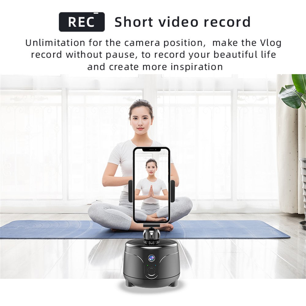 Y8 360 Degrees Rotation Smart AI Gimbal Face Tracking Camera Mobile Phone Holder Stand