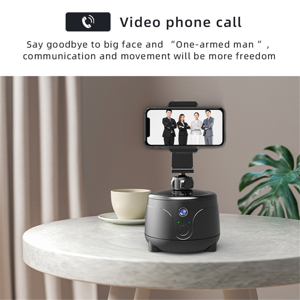 Y8 360 Degrees Rotation Smart AI Gimbal Face Tracking Camera Mobile Phone Holder Stand