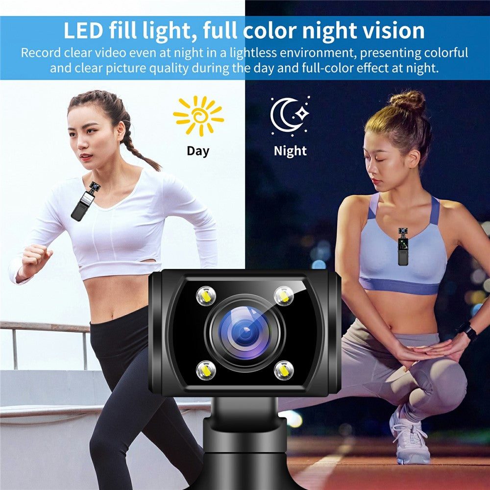 M12 4K Outdoor Sports Camera Night Vision Anti Shake WiFi Pocket Action Cam, with 32GB TF Card