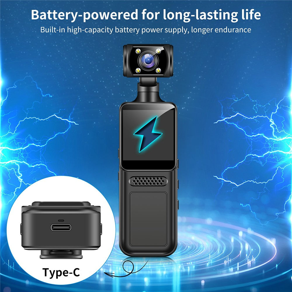M12 4K Outdoor Sports Camera Night Vision Anti Shake WiFi Pocket Action Cam, with 32GB TF Card