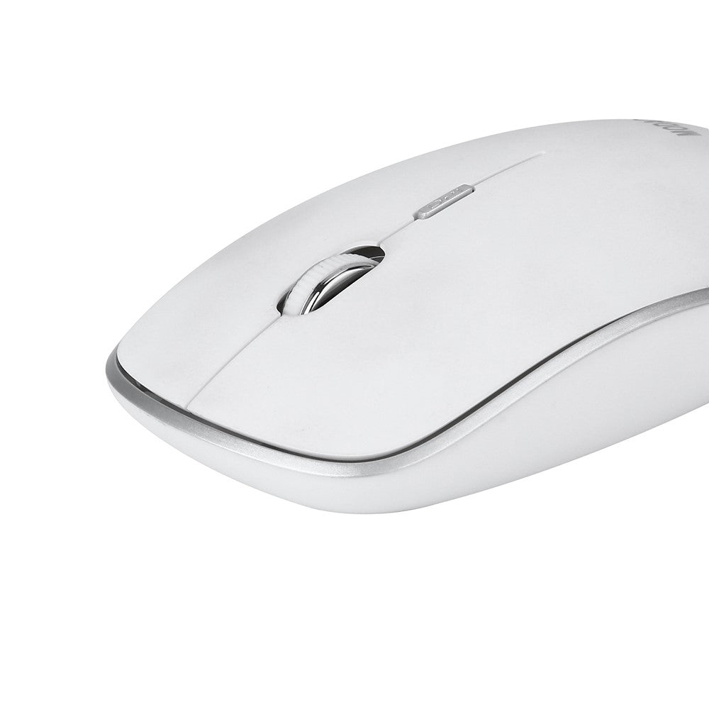 Compact Full-size Mute 2.4G Wireless Keyboard Mouse Combo Set