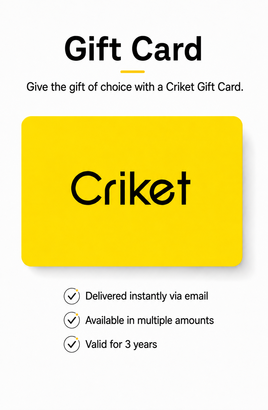 Gift Card