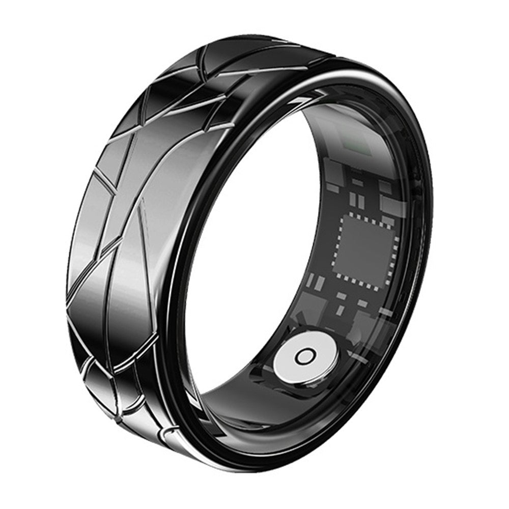 PX02 Crack Design Multi-Function Health Monitoring Smart Ring with Charging Case